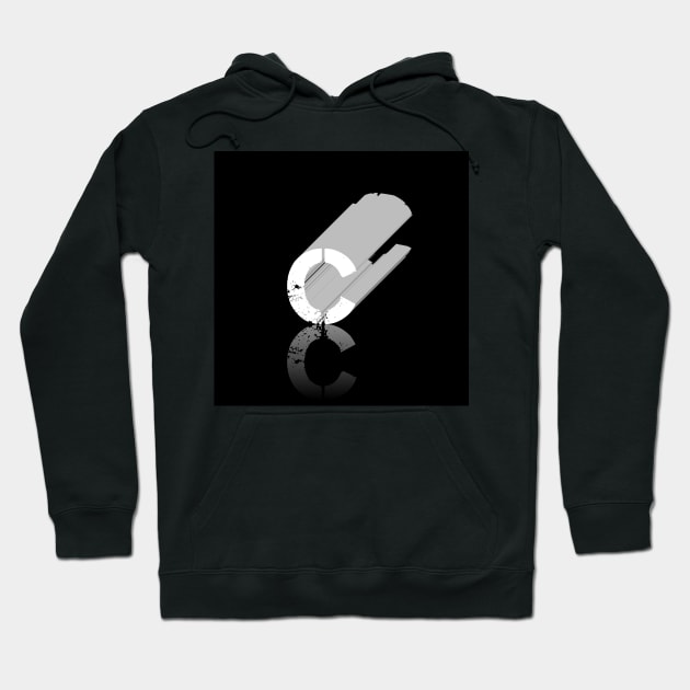 Letter C Hoodie by Retrofit